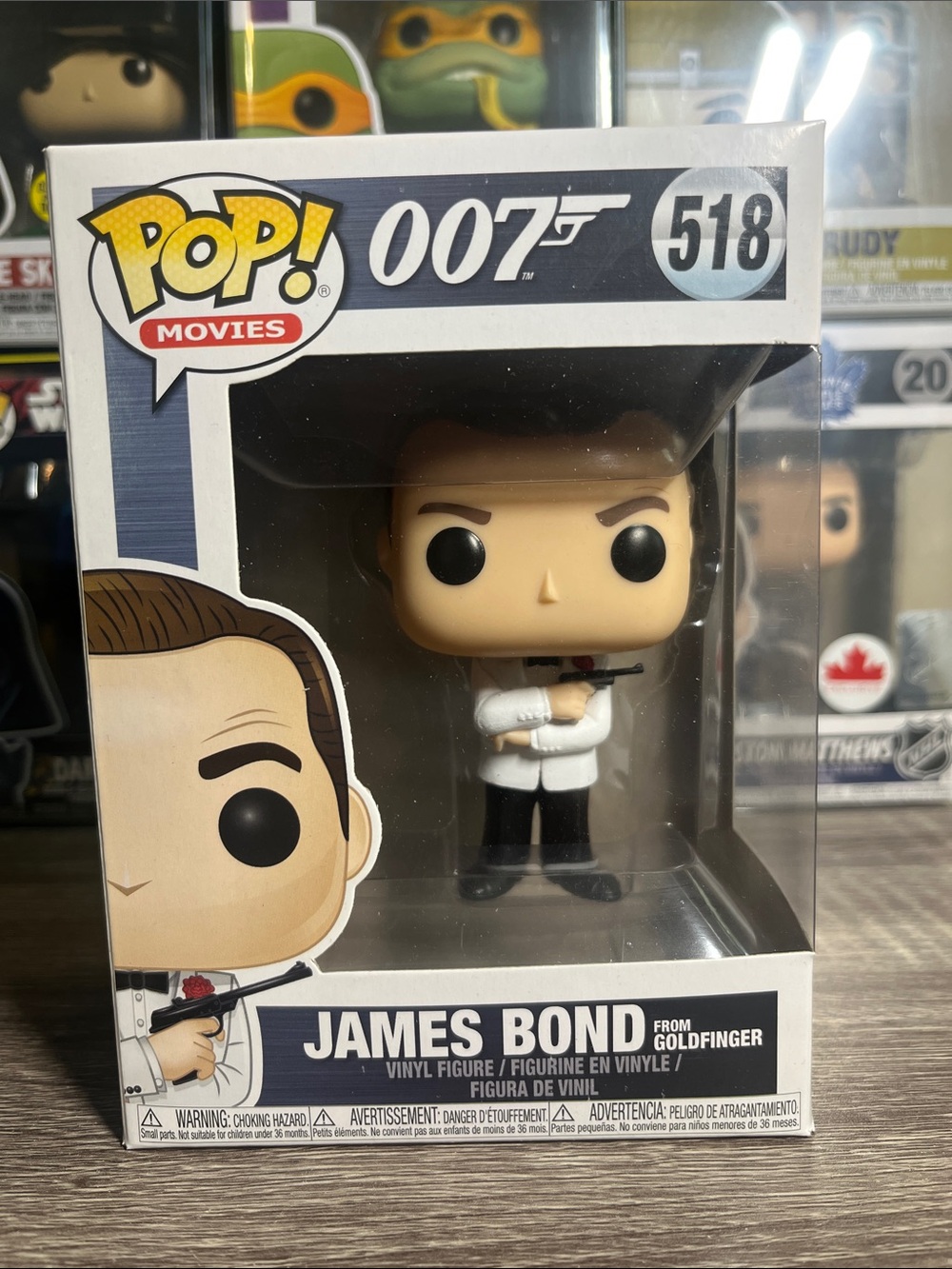 Funko Pop! James Bond 007 in White Jacket